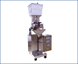 SEMI AUTOMATIC VIBRATOR BASED FILLING MACHINE WITH WEIGHING SYSTEM
